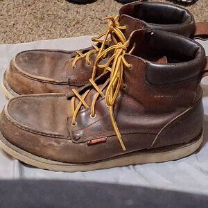 Red Wing steel toe work boots